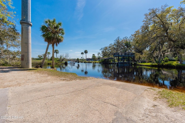 property view of water