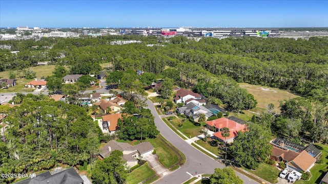 drone / aerial view