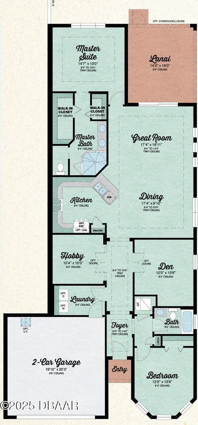 831 Coral Reef Way, Daytona Beach, FL 32124 - view of layout