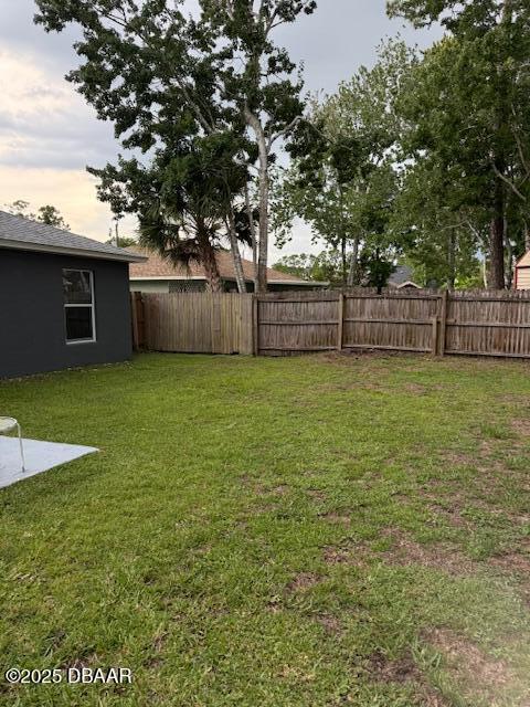 107 Beacon Mill Ln, Palm Coast, FL 32137 - view of fenced backyard