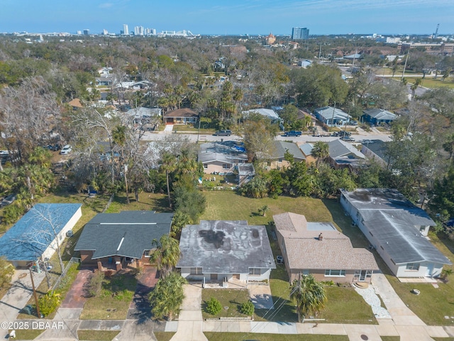 birds eye view of property featuring a residential view