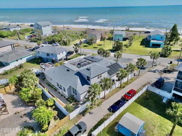 1811 N Central Ave, Flagler Beach, FL 32136 - drone / aerial view with a water view