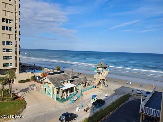 water view featuring a view of the beach