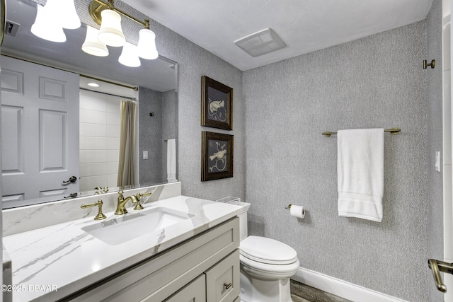 1 John Anderson Dr Unit 103, Ormond Beach, FL 32176 - full bathroom featuring vanity and a shower with shower curtain