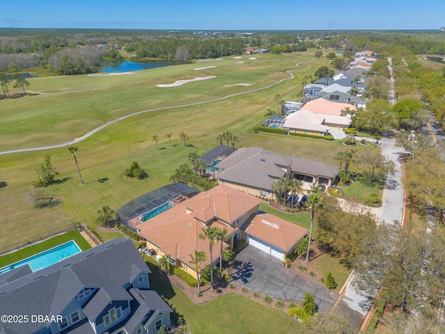 20 Promenade At Lionspaw, Daytona Beach, FL 32124 - bird's eye view with view of golf course, a residential view, and a water view