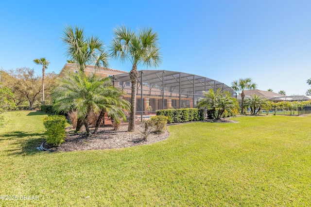 20 Promenade At Lionspaw, Daytona Beach, FL 32124 - view of yard featuring glass enclosure
