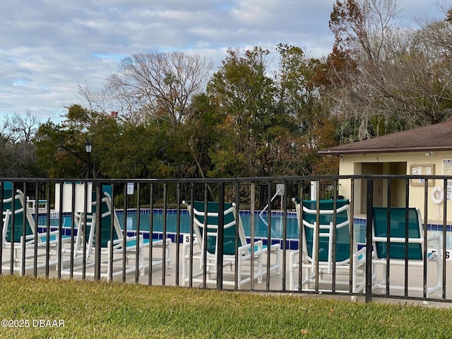 view of swimming pool