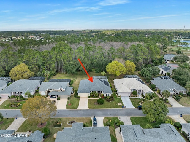32 Gale Ln, Ormond Beach, FL 32174 - aerial view of property and surrounding area featuring nearby suburban area