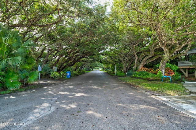 view of road