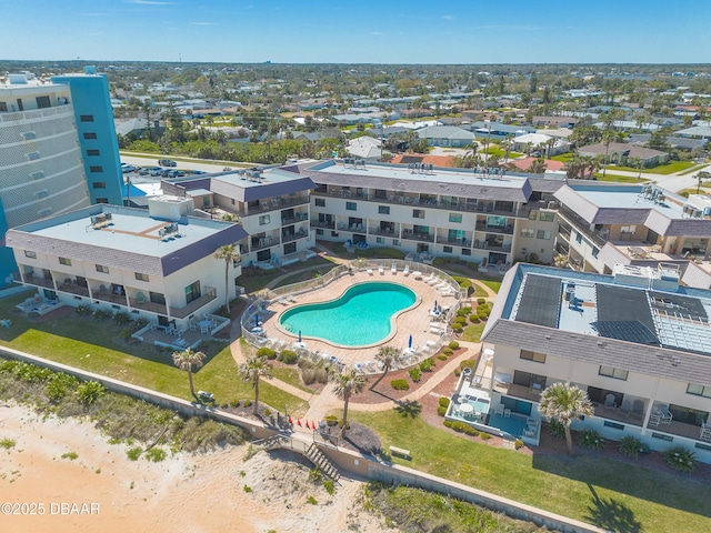 935 Ocean Shore Blvd Unit 3020, Ormond Beach, FL 32176 - drone / aerial view of a pool area