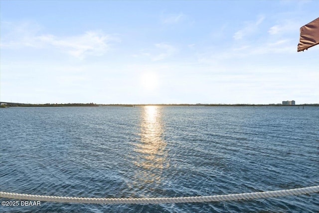 view of water feature