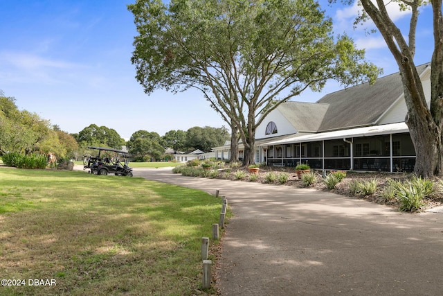 3404 Rexford Cir, Ormond Beach, FL 32174 - view of property's community with a lawn