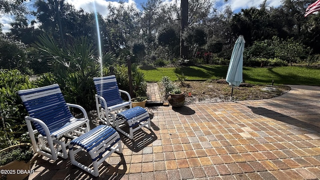 view of patio