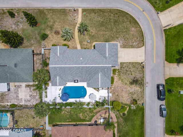 7 Heather Ln, Ormond Beach, FL 32174 - bird's eye view of a pool