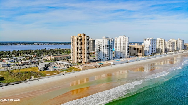 3051 S Atlantic Ave Unit 1806, Daytona Beach Shores, FL 32118 - bird's eye view of extended coastline