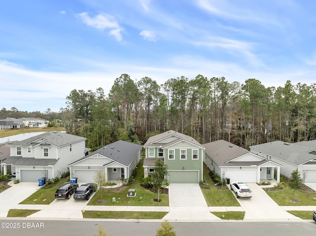 view of front of house with a front yard