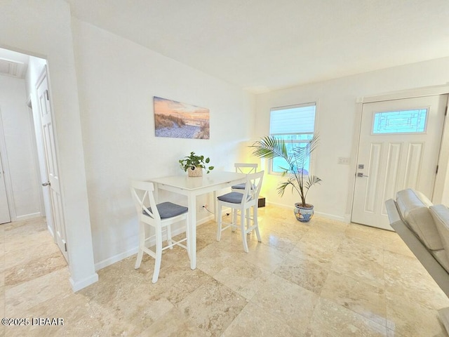 421 University Blvd, Daytona Beach, FL 32118 - dining area with baseboards