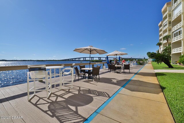 3606 S Peninsula Dr Unit 406, Port Orange, FL 32127 - view of home's community featuring a water view