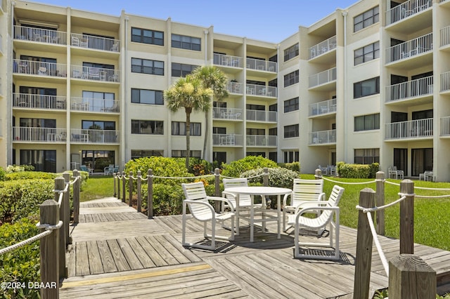 4175 S Atlantic Ave Unit 1130, New Smyrna Beach, FL 32169 - view of deck