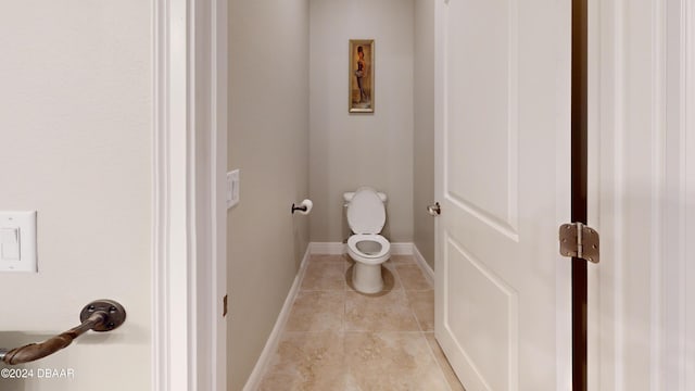 bathroom with toilet