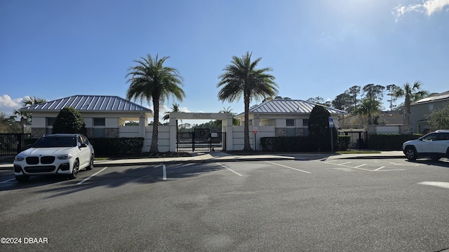 view of car parking