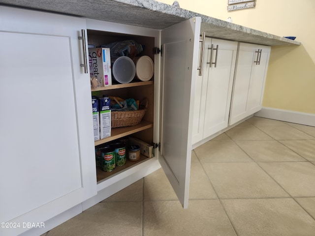 view of pantry