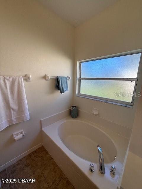 bathroom with a bathtub