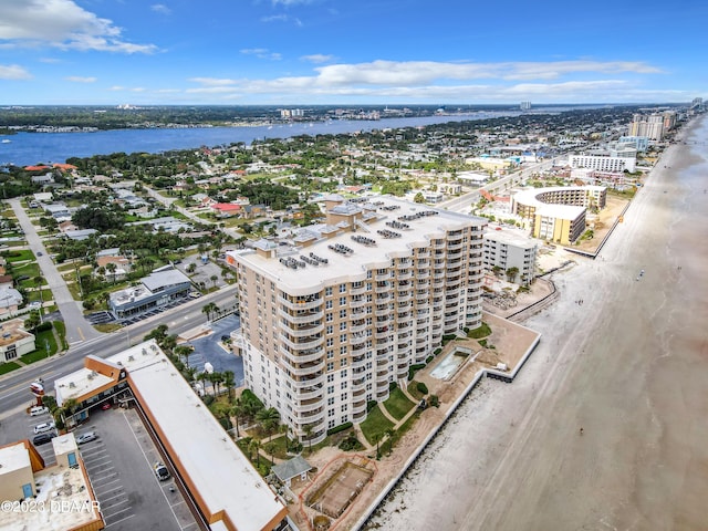 2403 S Atlantic Ave Unit 409, Daytona Beach Shores, FL 32118 - view of urban area with a nearby body of water and apartment complex / building