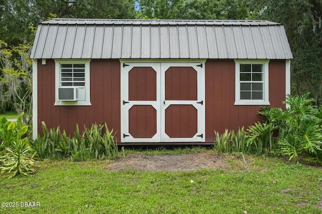 2950 Ragis Rd, Edgewater, FL 32132 - view of shed featuring cooling unit