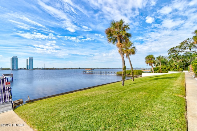 property view of water