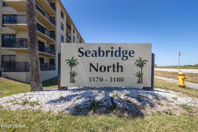 3170 Ocean Shore Blvd Unit 501, Ormond Beach, FL 32176 - view of community / neighborhood sign