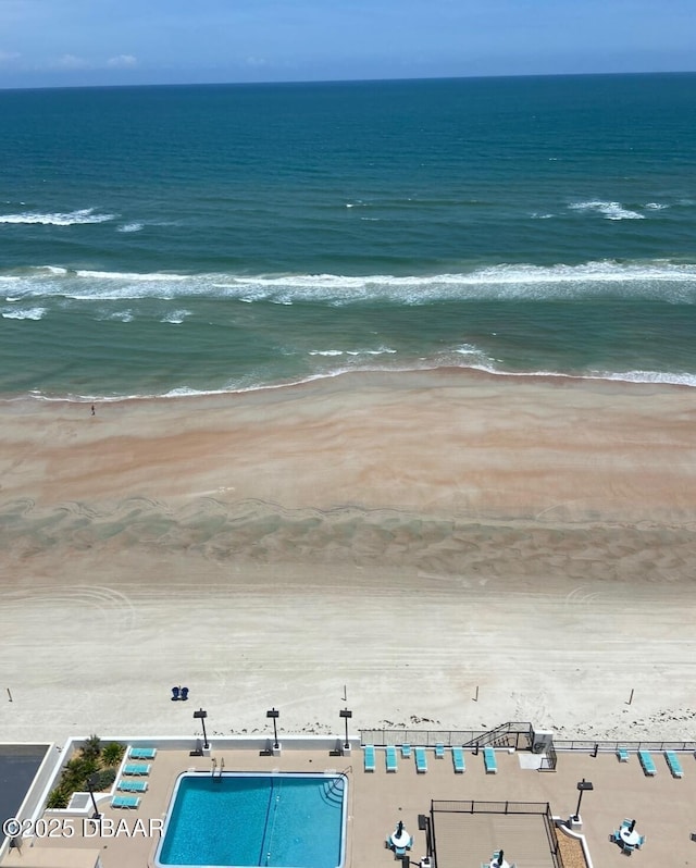 bird's eye view of expansive coastline