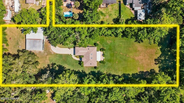 771 Arroyo Pkwy, Ormond Beach, FL 32174 - aerial view of property's location with property boundaries highlighted