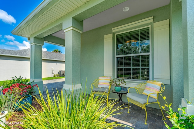 3651 Pini Ave, New Smyrna Beach, FL 32168 - view of patio / terrace featuring cooling unit