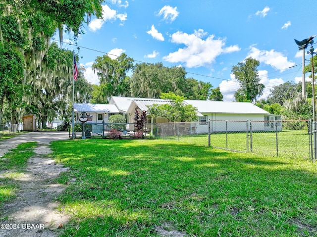 view of yard