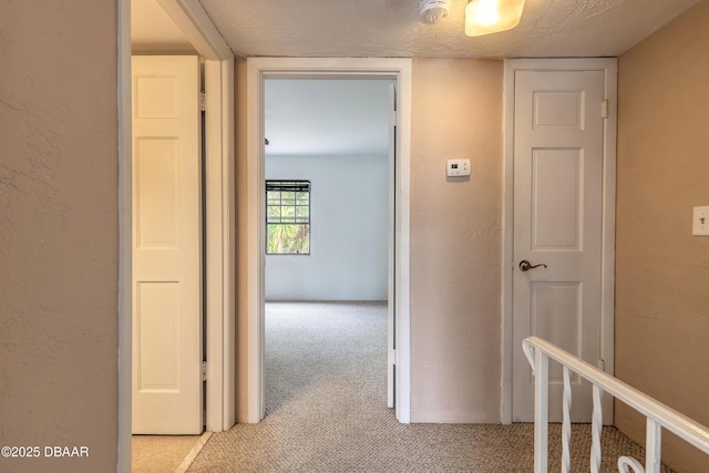 108 Mitchell Pl, Daytona Beach, FL 32118 - corridor featuring carpet and a textured wall
