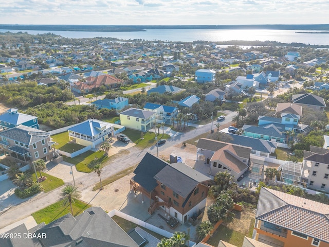 109 Avalon Dr, Ormond Beach, FL 32176 - drone / aerial view with a water view and a residential view