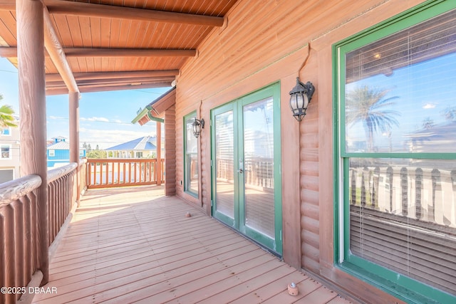 109 Avalon Dr, Ormond Beach, FL 32176 - view of wooden terrace
