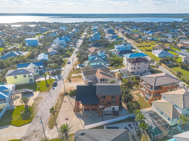 109 Avalon Dr, Ormond Beach, FL 32176 - aerial view with a water view and a residential view