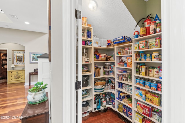 view of pantry