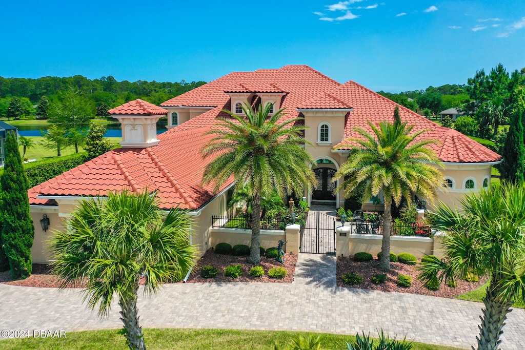 1319 Redbourne Ln, Ormond Beach, FL 32174 - view of mediterranean / spanish-style home