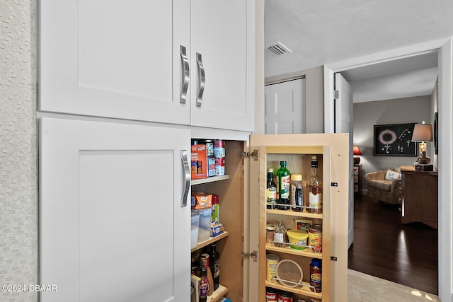 view of pantry