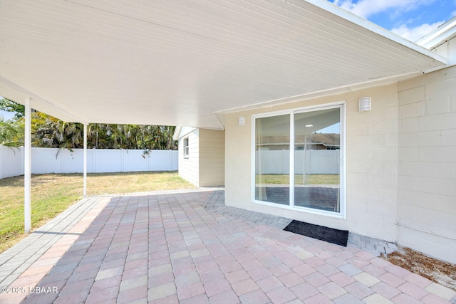 view of patio / terrace
