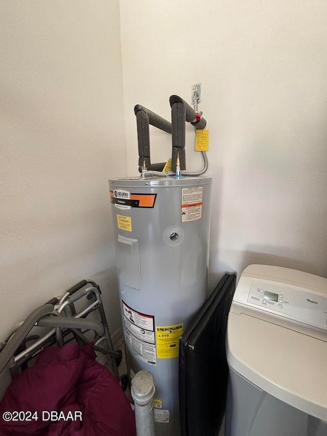 utilities with water heater