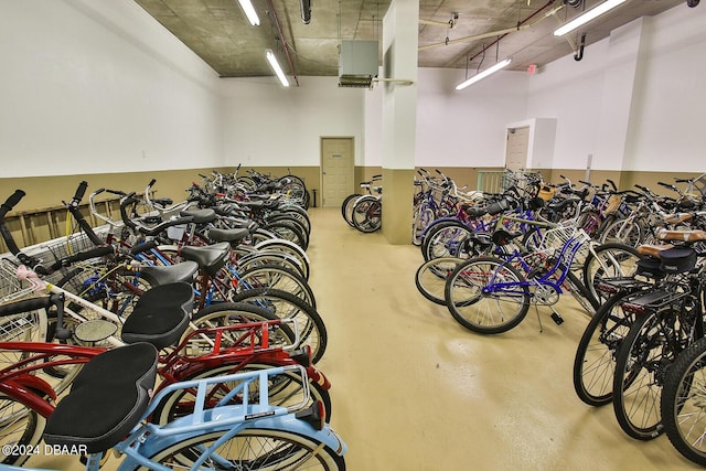 4 Oceans W Blvd Unit 407B, Daytona Beach Shores, FL 32118 - garage with bike storage
