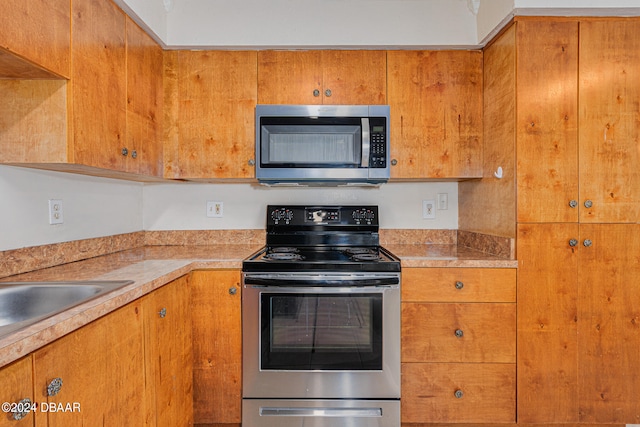 kitchen featuring stainless steel appliances