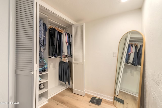 view of closet