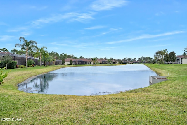 view of water feature