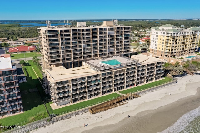 4139 S Atlantic Ave Unit A 302, New Smyrna Beach, FL 32169 - view of apartment building / complex with a water view