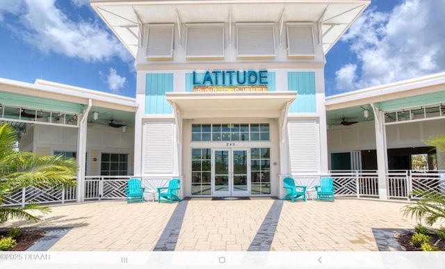 580 Barefoot Life Ln, Daytona Beach, FL 32124 - exterior space featuring french doors